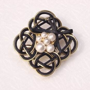 NIJISONG　Awaji Brooch ブラックの画像