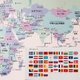 大人も子供も学べる「世界地図」ポスターB2の画像